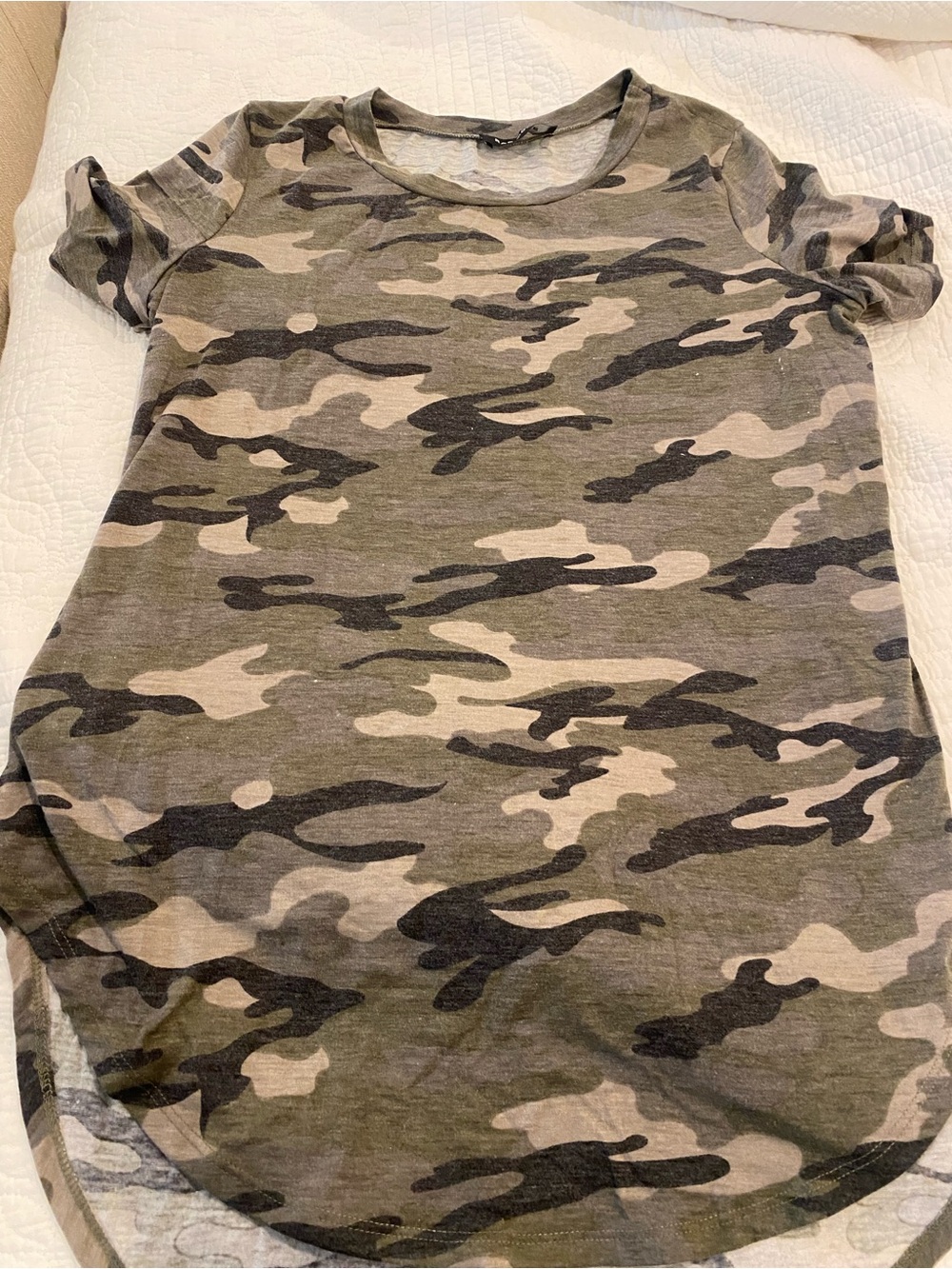 Camo Short Sleeve Tee - Olive Camo